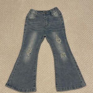 Light Blue Distressed Jeans